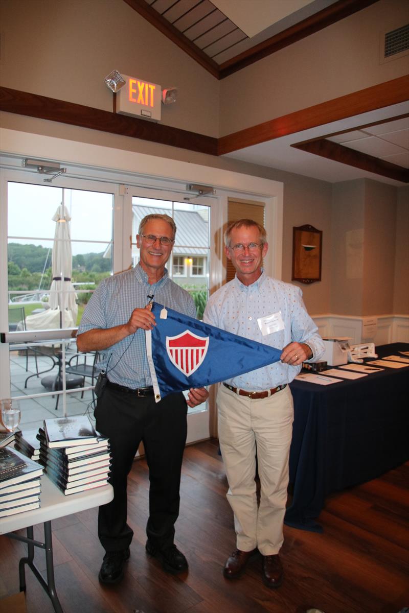 Bob and Keyonte speaker Finest Hours author Mike Toglia photo copyright Robert Osborn taken at 