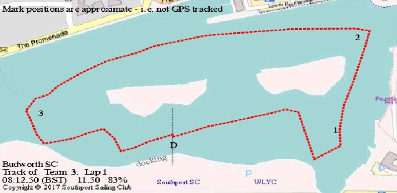 Southport SC Junior 12 Hour Race tracking photo copyright John Hivey taken at 