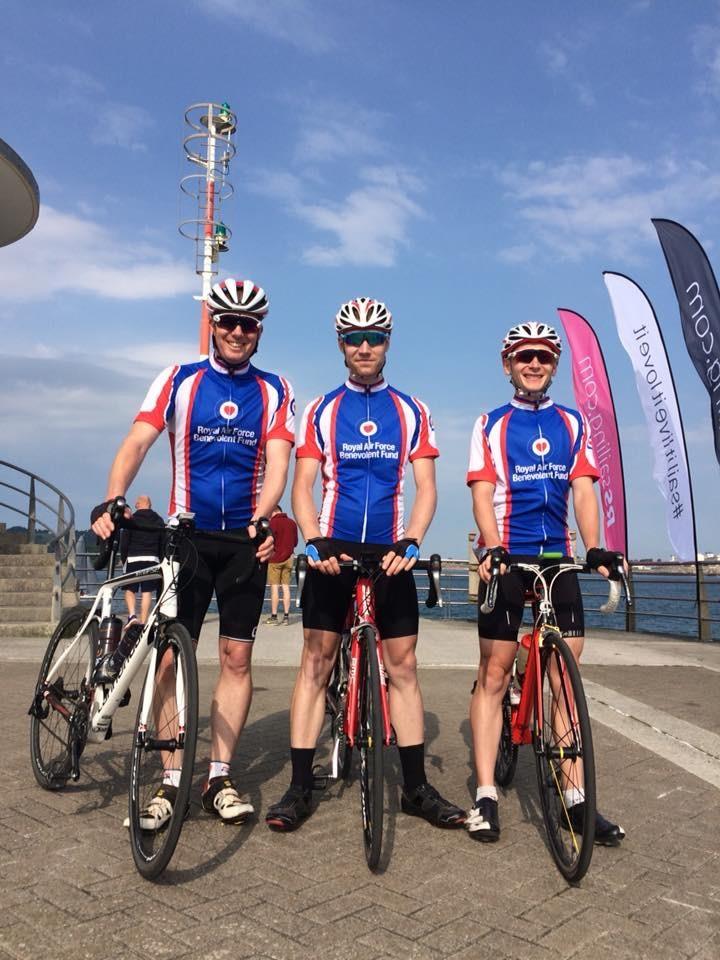 Boat vs. Bike Challenge for the RAF Benevolent Fund photo copyright Michael Buss taken at 