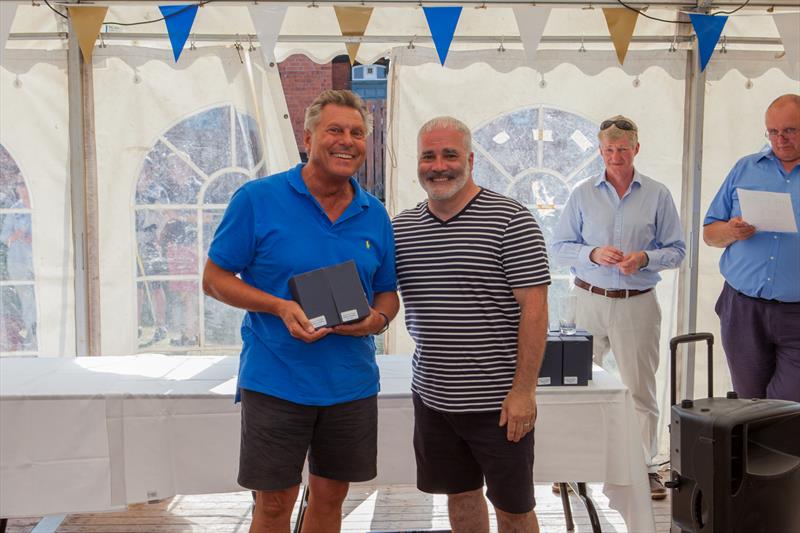 Inaugural Bangor Town Regatta prize giving photo copyright Andrew Gallagher taken at Ballyholme Yacht Club