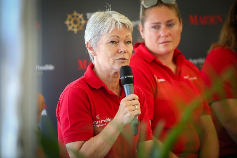 Tracy Edwards launches The Maiden Factor at Lendy Cowes Week photo copyright Tom Gruitt / CWL taken at Cowes Combined Clubs