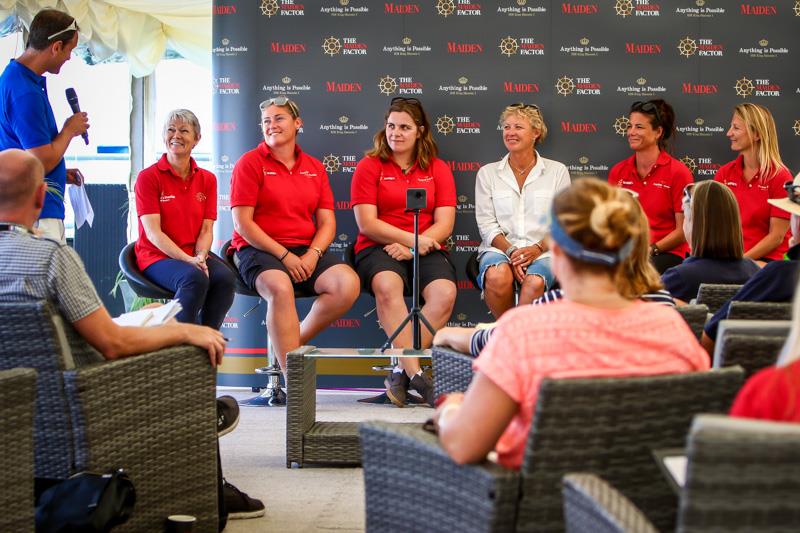 Tracy Edwards launches The Maiden Factor at Lendy Cowes Week - photo © Tom Gruitt / CWL