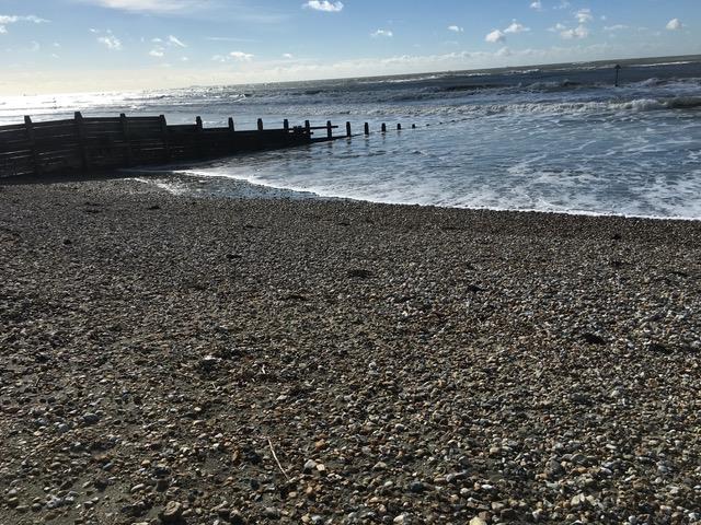 Witterings Beach - it all looks fine from a distance - photo © Gael Pawson