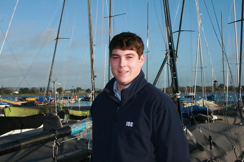 Itchenor SC Sailing Manager, Ryan Breach photo copyright David Priscott taken at Itchenor Sailing Club