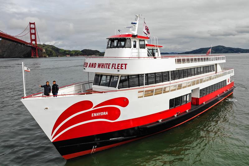 SailGP partners with the Red and White Fleet - San Francisco's leading bay cruise operator photo copyright SailGP / Donald Miralle taken at 