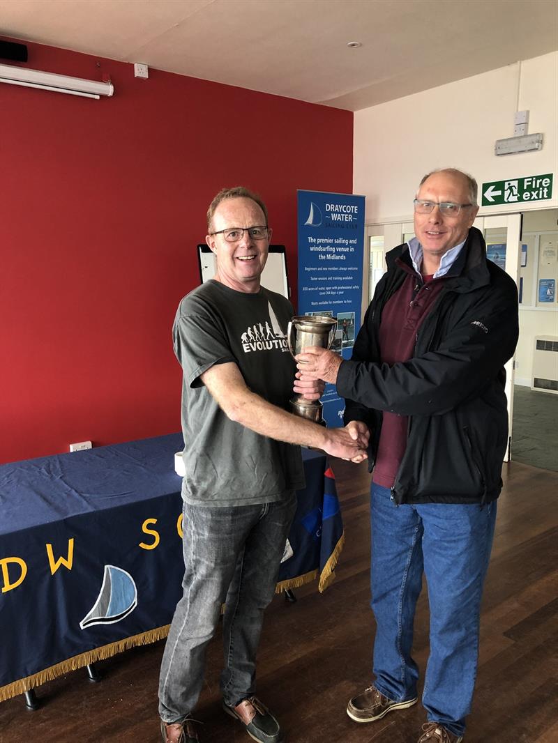 Ed Tuite-Dalton (left) winner of the Sir Charles Barratt Memorial Trophy photo copyright Dave Rowe taken at Draycote Water Sailing Club