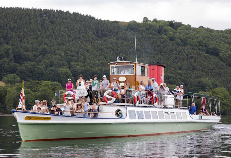 Passengers on the Ullswater Steamer during Birkett 2018 - photo © Tim Olin / www.olinphoto.co.uk