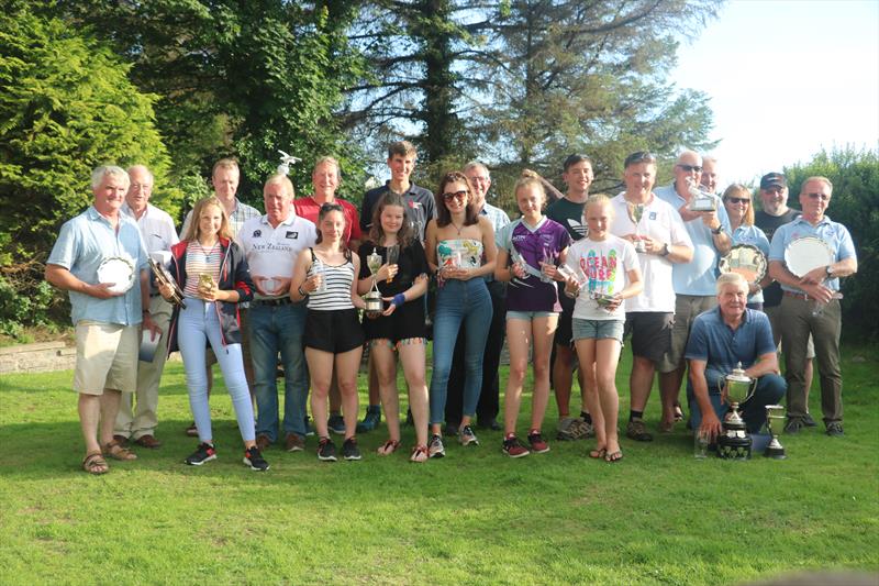 Kippford Week and Kippford RNLI Regatta prize winners - photo © David Overend