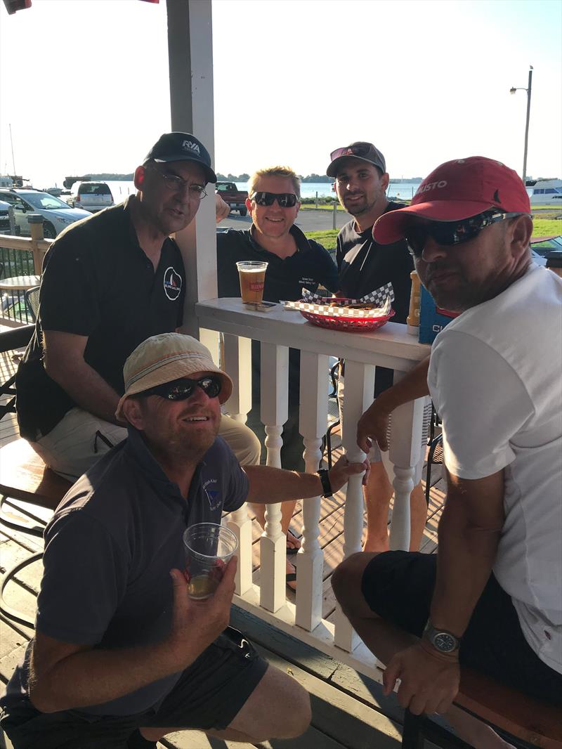 GBR Blind Sailing team in Kingston, Canada at the 2019 Blind Fleet Racing World Championships photo copyright Blind Sailing taken at Kingston Yacht Club