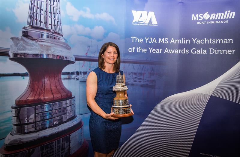 Lucy MacGregor at the YJA MS Amlin Awards Gala Dinner photo copyright Sally Golden taken at 
