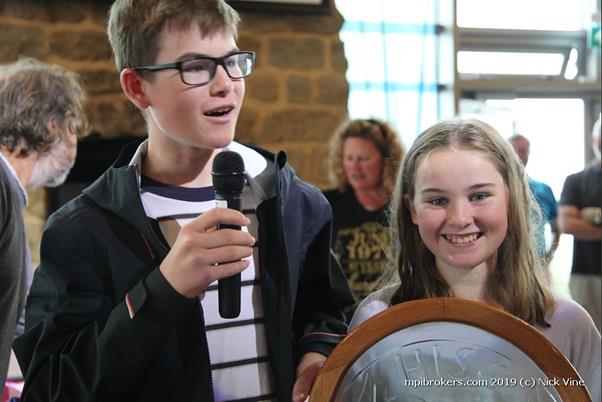 HISC Youth Open Race Week 2019 Overall Winners Ralph and Kate Neville - photo © Nick Vine