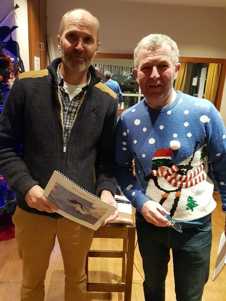 Sean Craig (l) - Laser Radials, Series 1 with 2nd place (with DMYC Frostbite Coordinator, Neil Colin) in Dun Laoghaire Frostbite Series 1 photo copyright Frank Miller taken at Dun Laoghaire Motor Yacht Club