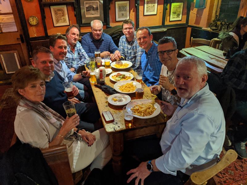 Sailing journalists chat sailing in Winchester photo copyright Mark Jardine taken at 