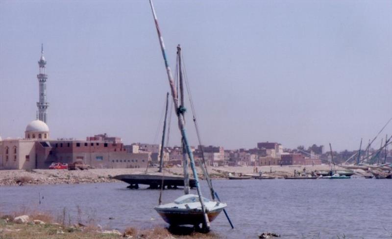 Boats at El-Matariyyah - photo © Liz Potter