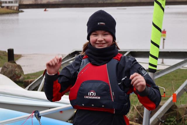 Dovestone Sailing Club's Ellia Rhodes photo copyright Nik Lever taken at Dovestone Sailing Club