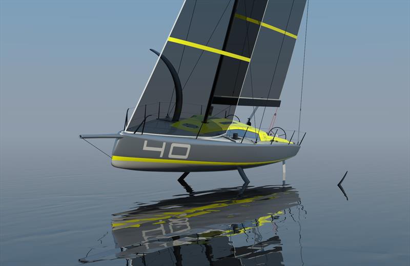 foiling sailboat plans