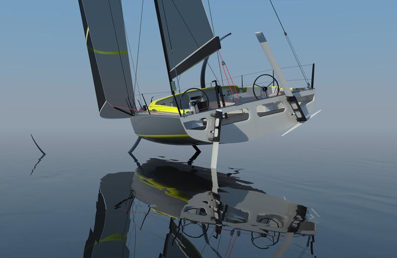 hydrofoil sailboat design