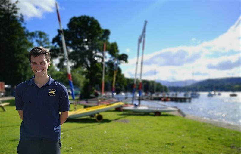 Ullswater Sailing Manager Edmund Clarke photo copyright Sue Giles taken at Ullswater Yacht Club