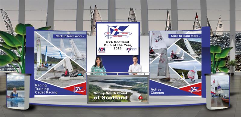 Solway Yacht Club at the virtual RYA Dinghy Show photo copyright vfairs taken at RYA Dinghy Show
