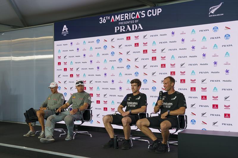 36th America's Cup Post Race Press Conference - photo © ACE / Studio Borlenghi