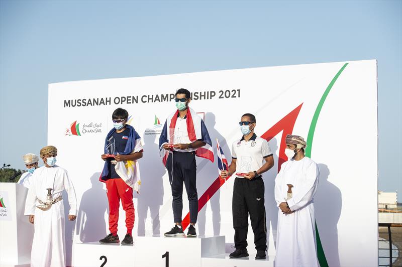 Mussanah Open Championship prize giving - photo © Oman Sail