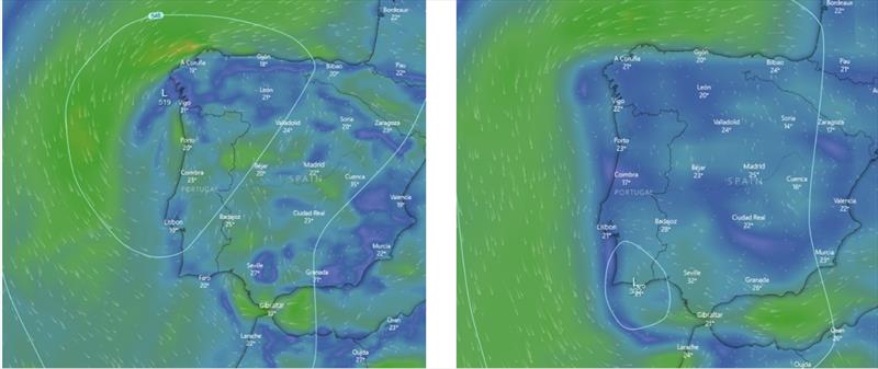 The Ocean Race Europe Leg 1: Monday 0900 UTC - photo © TH Meteorology