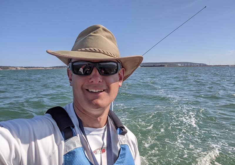 A hot late May Bank Holiday weekend in the Solent for Mark Jardine during Race Officer duty photo copyright Mark Jardine taken at Keyhaven Yacht Club