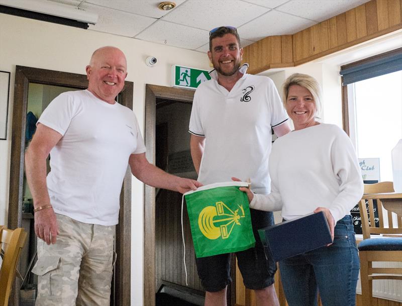 Scarborough Yacht Club Lady Helm Race: Clive Murray, Sam Kennedy, and Rachael Crosier photo copyright Chris Clark taken at Scarborough Yacht Club