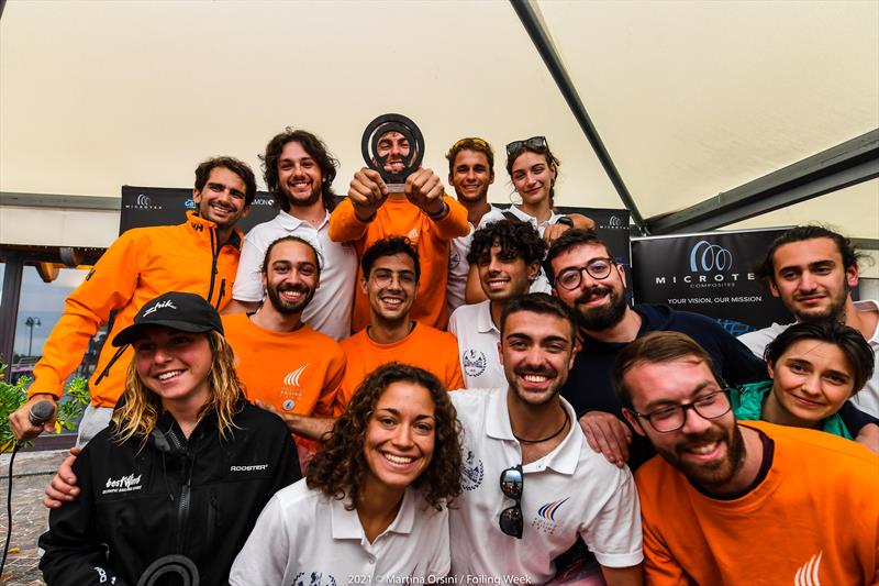 SuMoth Challenge winners at Foiling Week 2021 photo copyright Martina Orsini / Foiling Week taken at Fraglia Vela Malcesine