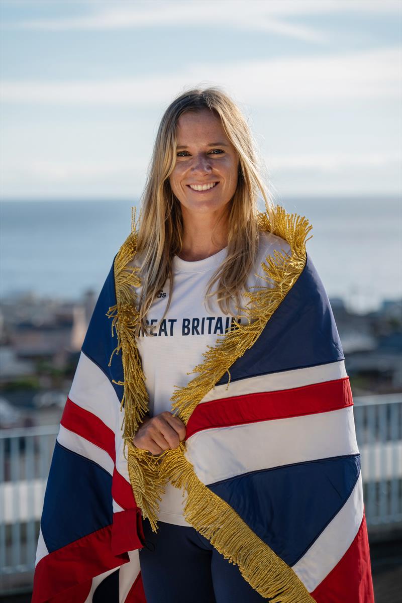 Hannah Mills announced as Team GB's female flagbearer ahead of the Tokyo 2020 opening ceremony photo copyright Sam Mellish / Team GB taken at 