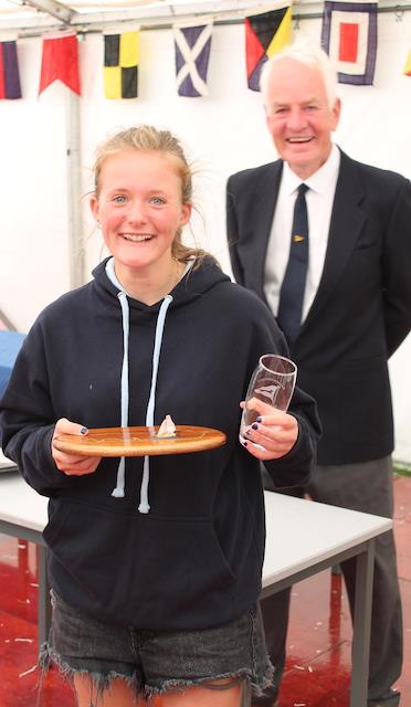 The One Bassenthwaite Lake Sailing Week Endeavour Trophy - Hannah Preston photo copyright Peter Mackin taken at Bassenthwaite Sailing Club