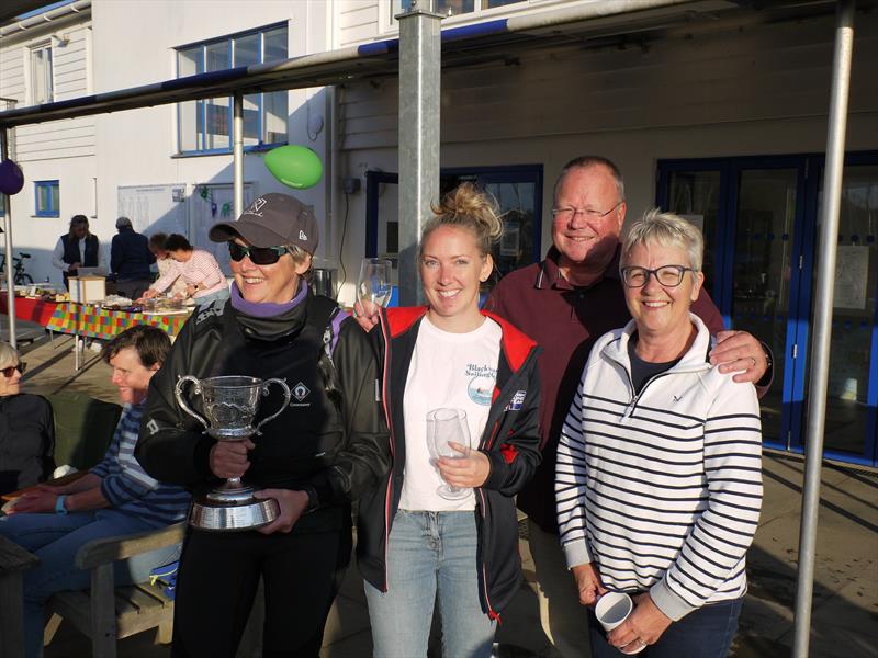 Winners of the Dyer Cup at Blackwater photo copyright Peter Gould taken at Blackwater Sailing Club