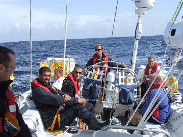 Onboard during Leg 1 of Exercise TRANSGLOBE photo copyright Exercise TRANSGLOBE taken at 