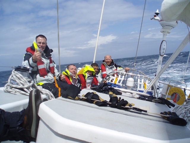 Onboard during Leg 1 of Exercise TRANSGLOBE photo copyright Exercise TRANSGLOBE taken at 