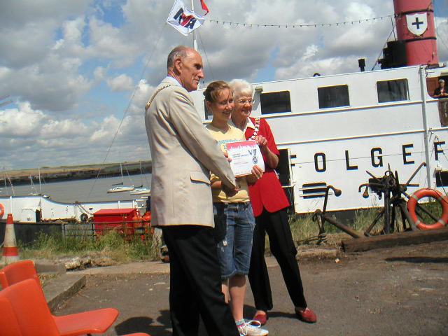 Erith Yacht Club organised a Ground Breaking Ceremony and Open weekend to celebrate the start of work on their new clubhouse photo copyright Hellen Pethers taken at Erith Yacht Club