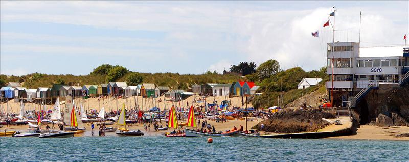 Dinghy Week at Abersoch is always popular photo copyright Turtle Photography taken at South Caernarvonshire Yacht Club