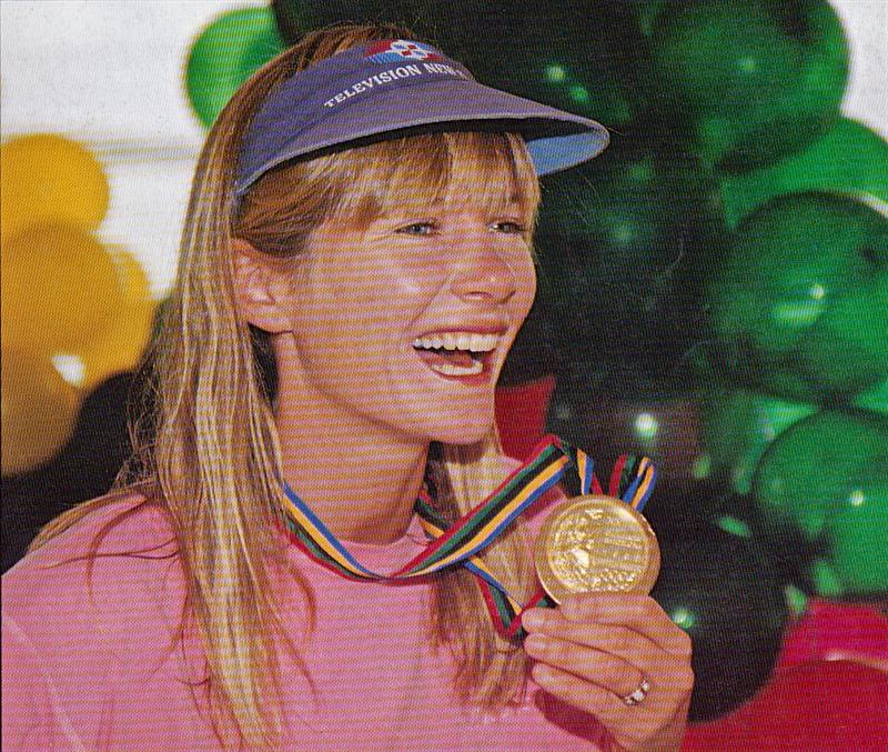 Barbara Kendall - 1992 Olympic Gold Medalist - one of four Olymoic medals won and four of the team finished in 4th place photo copyright Ivor Wilkins, NZ Yachting magazine taken at 