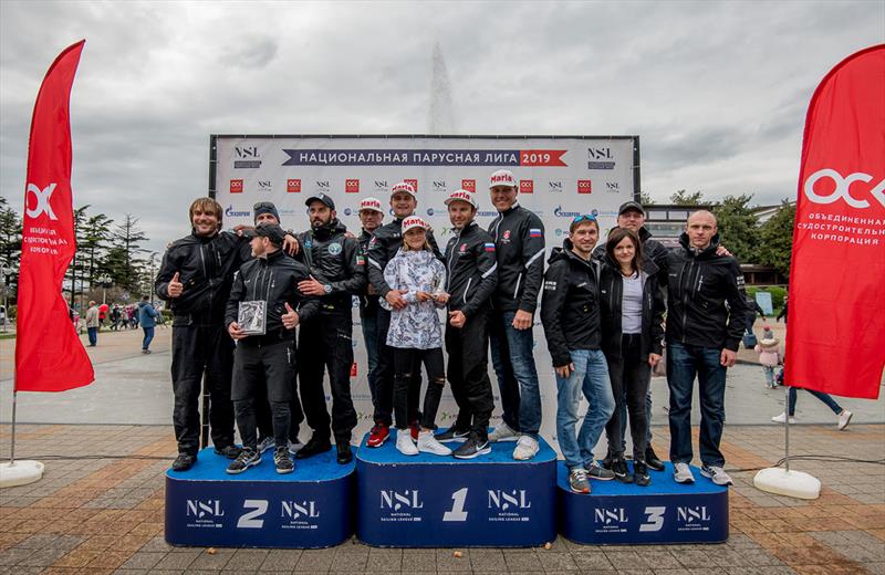 2019 National Sailing League 2nd stage winner photo copyright Sheremetev Andrey taken at 