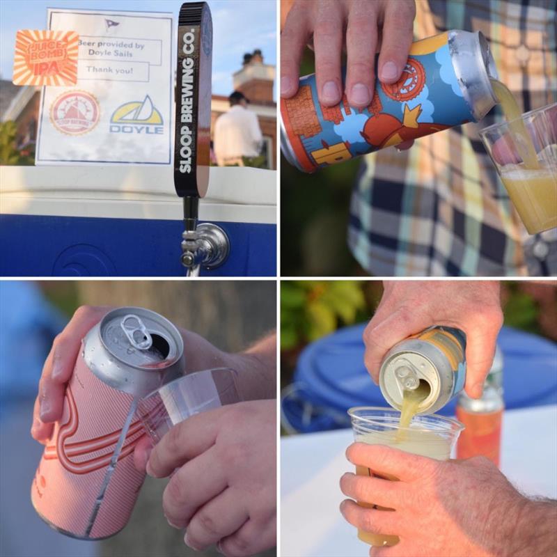 Beer tasting at 2019 American Yacht Club Fall Regatta photo copyright American Yacht Club taken at 