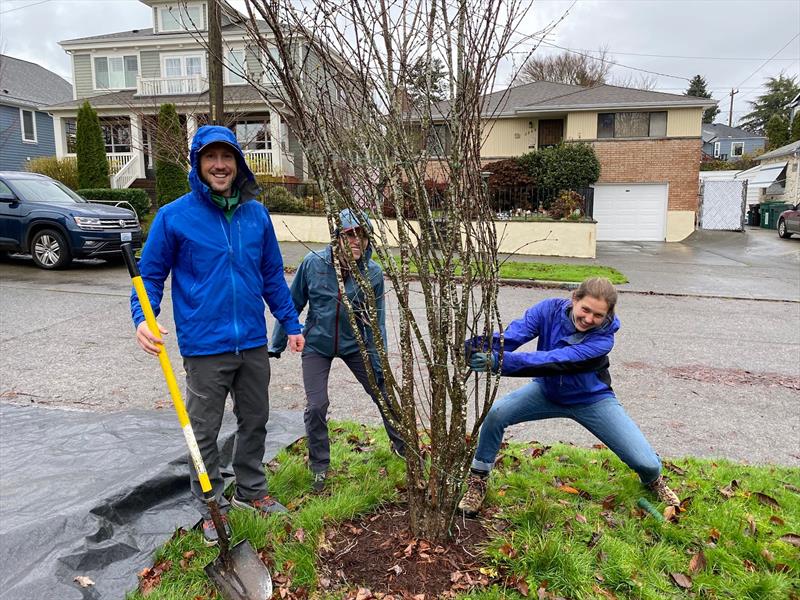 Let the tree-rescue games begin! - photo © David Schmidt