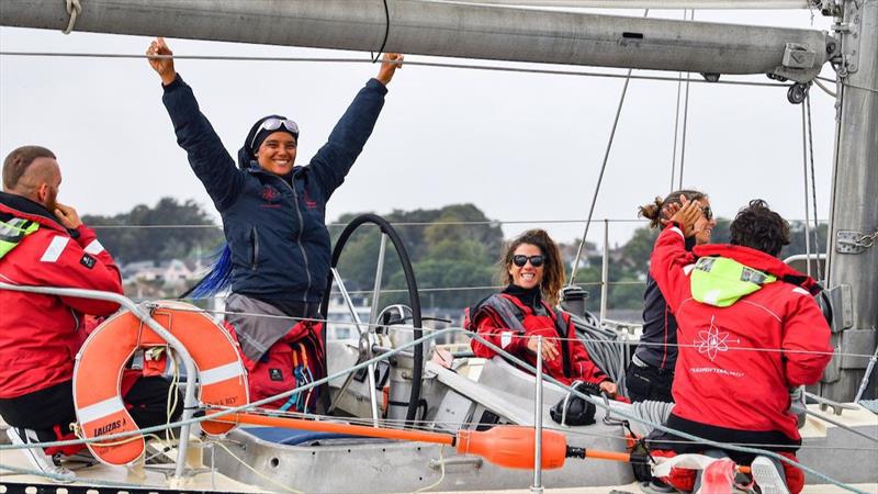 Marie Tabarly has been busy selecting crew for the OGR, winning a few races in the process, including the legendary Round Britain and Ireland - photo © James Tomlinson