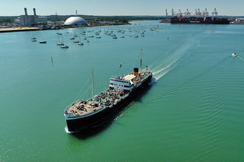 Join the Steamship Shieldhall for #OGR2023 race start and the chance to be part of the action - photo © Will Faulkner