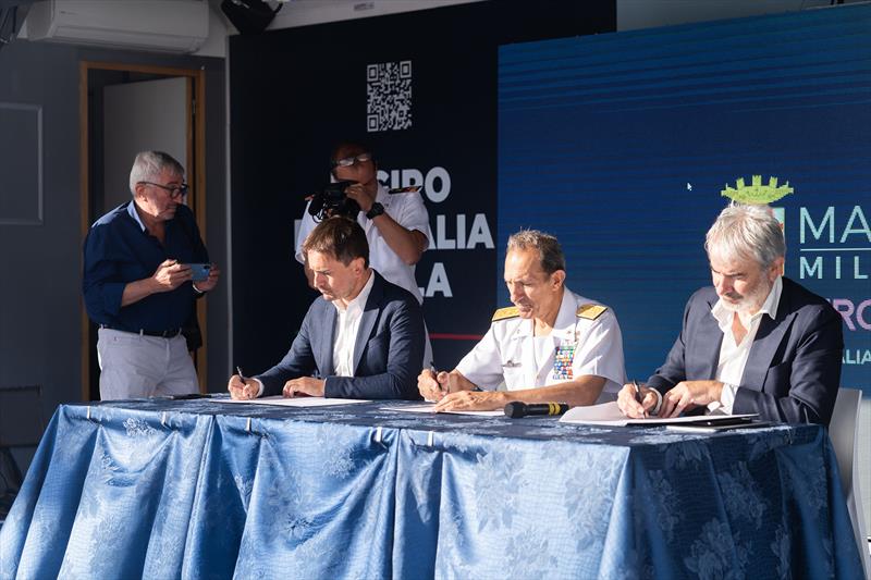 Marina Militare Nastro Rosa Tour 2024 - photo © Icarus Sports