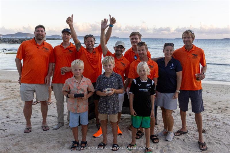 Team Sophia - 2026 BVI Spring Regatta & Sailing Festival photo copyright Tidal Pulse / Andrea Azzopardi taken at Royal BVI Yacht Club