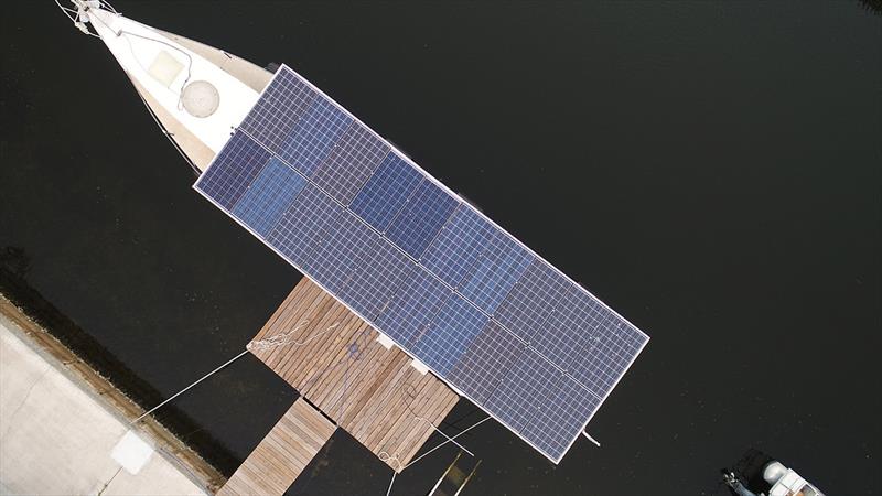 Jim Greer solar boat RA photo copyright Steve Yeatts taken at 