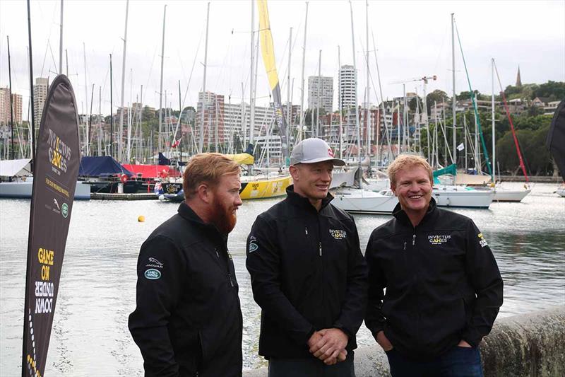 Tom Spithill, James Spithill, Ben Rahilly - Australian Invictus Yacht photo copyright Morgan Kasmarik taken at 