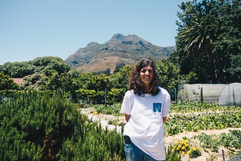 Taryn Pereira, Research and Communications, research and communications for Environmental Monitoring group at the Oranjezicht City Farm - photo © Atila Madrona / Vestas 11th Hour Racing