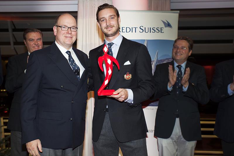 Pierre Casiraghi - YCM Awards - Trophée Credit Suisse 2017 photo copyright Sidney Guillemin taken at Yacht Club de Monaco