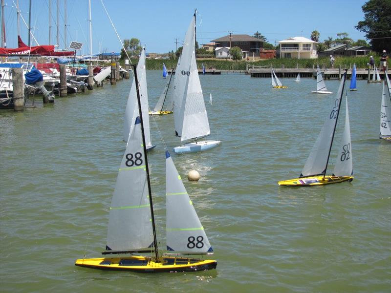 Model Yachts in GRYC Marina - Goolwa Regatta Week - photo © Mike O'Reilly