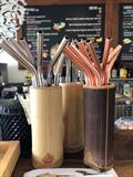 Bohemian Raw Cafe stainless steel straws © Abell Point Marina